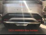Ankitmart Tata Harrier Rear Bumper Safety Guard Silver