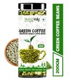 Nutrovally Green Coffee | High in Chlorogenic Acid | Green Coffee Beans | Instant Coffee 200g