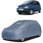 Kingsway Dustproof Car Body Cover for Hyundai Santro Xing 2003 - 2018 Model, Color : Grey Matty
