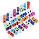 THE RED BABY Combo of 25 Pcs Mini Car Toy Set Pocket Size Small Vehicle Toys for Kids Playing and Gifting Use