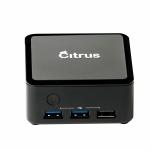 CITRUS Pocket PC, Intel Celeron Quad Core, Memory 4GB DDR4, Storage eMMC 64GB + Micro SD Card Slot