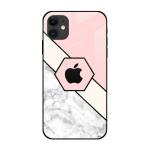 Qrioh Hexa Marble Glass case for Apple iPhone 12 Mini