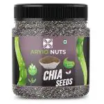 ARYIONUTS Chia Seeds 250 gm - Non-GMO| Rich in Omega -3 & Fiber | Healthy Snacks for Weight loss