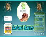 BLISS OF NATURE Safari dates Fresh Energy Booster, Healthy Superfoods Dry Fruits 500 gram