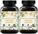 Naturewell Multivitamin Gummies For Kids And With Prebiotics, 30 Gummies Each (Pack Of 2)