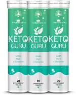 Healthy Nutrition -Just for the Health of it Keto Guru Tablet Gluten Free for Weight Management-20 Tablet (pack of 3)