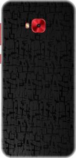 SRG INFOTECH Asus Zenfone 4 Selfie Pro Mobile Skin (Black Abstract)