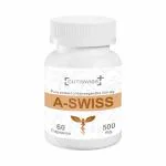 Cutiswiss A-Swiss Ashwagandha 500 mg - Benefits body & brain function (60 Capsules)