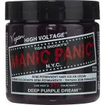 Manic Panic Deep Purple Dream Classic Cream Semi-Permanent Vegan Hair Color, 118 Ml