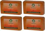 Khadi Herbal Orange Bath Soap, 125 Gm Each (Pack Of 4)