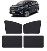 Auto Hub Sun Shades Car Half Sunshade Compatible with Innova Hycross - Pack of 6