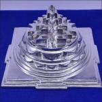 Shivaratna Shivaratna 1 Kg Parad Shri Yantra Mercury Shree Yantra - Made In Pure Parad - 3 Inches