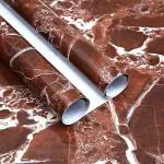 Indian Royals Red Marble Wallpaper( 200 CM X 60 CM )