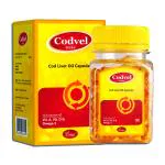 Leeford Codvel Capsules With Vitamin A, Vitamin D And Omega 3 - 100 Capsules