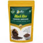 HayyFoods Organic Black Rice - Karuppu Kavuni Rice - High Fiber - Iron Rich - 1Kg