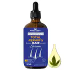 Nature Glow Herbal Total Repair 5 Hair Serum - Deep Hydration, Split End Repair, and Frizz Control for Silky, Smooth Hair - Natural Shine and Nourishment - 60ml