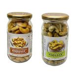 Ghar Ki Rasoi Pudina And Roasted Kaaju Salted Natural Flavored Snacks 200 g Each (Pack Of 2)