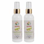 Sugandhim Air Freshener Spray Lemongrass, 2 x 100 ml, Aerosol, 100% Ganga Water Based, Blast Of Citrusy Fresh Fragrance(Pack of -2)