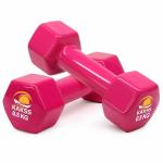 Kakss Cast Iron Vinyl Coated Dumbbells(0.5*2=1Kg)