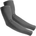 Khargadham Premium UV Protection Slim Cooling Arm sleeves Cover for Men Women Child (Black-01 Pair)