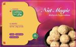 Nut Magic Celebration Laddu Box, Multigrains, Jaggery, No Preservative (324 grams X Pack of 1)