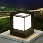 Avior Black Gate Light Outdoor Lamp