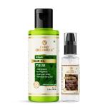 Khadi Organique Natural Herbal Tulsi Hair Oil & Almond Hair Serum For Hair Growth - 260 ml