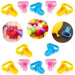 Zyozique Balloon Tying Tool Kit | Balloon Tie Tool Set - Balloon Tying Knot Tool, Balloons Decorations Kit (Pack Of 12)