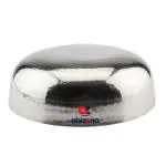 Abizona Stainless Steel Hammered Tasla Heavy Bottom Cookware Kadai | Kadhai for Kitchen Utensils for Cooking | Deep Frying | Without Handle (1.5Ltr - 1500ml) Small Size - Silver