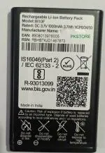 Mobcrown PKtore generic compataible Battery for JIO Jio Bharat V2 4G 1000MAH