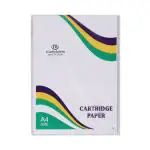 Mancloem A4 Size White Cartridge Paper Sheets - 150 GSM, 8 inches x 11.5 inches x 0.1 inch,25 Sheets Pack of 4