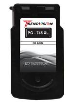 TRENDVISION PG-745XL Black Pigment Ink Cartridge for Printers Pixma MG2470, 2570, 2570S TS 207 307 3170 3170S 3177S PIXMA iP2870s, MG2570s, MG2577s, MG3070s, TS207, TS307