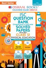 Oswaal ISC Question Bank Class 12 Physical Education Book (For 2023 Exam)