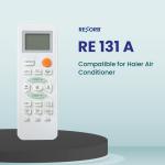 RESORB RE 131A, Compatible/Replacement for Haier AC Remote Control (Old Remote Exactly Same function Will Only Work)