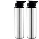 STEEPLE VISAXMI Stainless Steel Water Bottle 900 ml (Pack of 2)