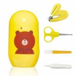 SYGA Baby Infant and Toddler Grooming Kit with Scissors (Yellow Bear)