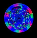 amiciVision 4040 Multi-Color LED Strip Light | 5m Long, 60 LED/Meter with 2 Amp Driver and Blinker