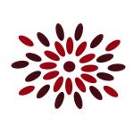 Comet Busters Handcrafted Maroon and Red Oval Velvet Bindis (BIN1860) (7 mm)