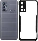CarryWrap Back Cover for Realme GT Master Edition (Black, Transparent, Grip Case, Pack of: 1)