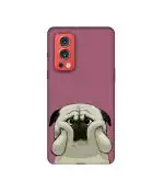 Casotec Pot Dog Purple Colour Design 3D Printed Hard Back Case Cover for OnePlus Nord2 5G