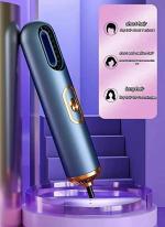 Glowserie Multifunctional 3 In 1 Electric Hot Air Comb Hair Drying Styler Brush Fast Heating Curling Iron Straightener Curler Multifunctional Hair Tools