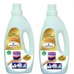 AADHANA Gold Liquid Detergent (No Bleach No Alkaline Formula) 1000ml - Pack of 2