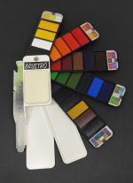 Brustro Multicolored Artists Watercolour Pan Set Of 25