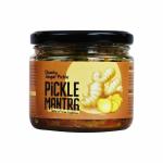 Pickle Mantra Ginger Pickle | Adrak Ka Achar | Homemade, Natural, Organic & Fresh | Veg, Spicy, Tangy & Tasty Achaar | No Artificial Colors & Additives | Glass Jar Pack of 300 grams