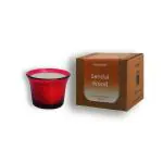 Doro Aromatic Soy Candle - Sandalwood (Glass Votive, Burn Time 12 hrs)