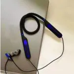 MR ROBOT Magnetic Plus Wireless Bluetooth Super Sound Quality Bluetooth Headset Blue In the Ear