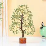 Green Jade Chakra Tree of Life - Money Tree Bonsai - Green Healing Crystals, Tree for Positive Energy, Wealth & Good Luck Feng Shui Spiritual Gift Handmade Gemstone Tree