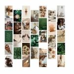 Kitty Cat - 30 Pcs Wall Collage Kit, Botanical Wall Art Posters for Room, Boho Wall Collage Kit Aesthetic Pictures, | 300 Gsm Paper | Size 4x6 Inch | Comes With Double Sided Tissue Tape