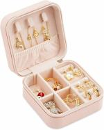 Sarvopari Mega Mall PU Leather jewellery organisers Mini Jewelry Organizer Box for Women Travel Ring