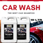 KYARA DREAMS Car wash shampoo black 10 Liter Safe on Paint Deep Cleaning | pH Neutral Formulation Upto 100 wash in10litre
